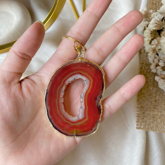 Core Flame | Handmade Bag Charm & Key Chain, Singular Creation