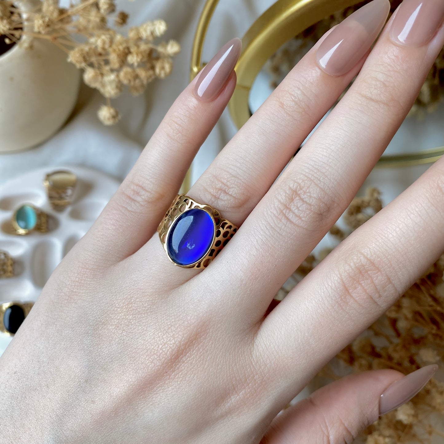 50519 Gold Plated Ring