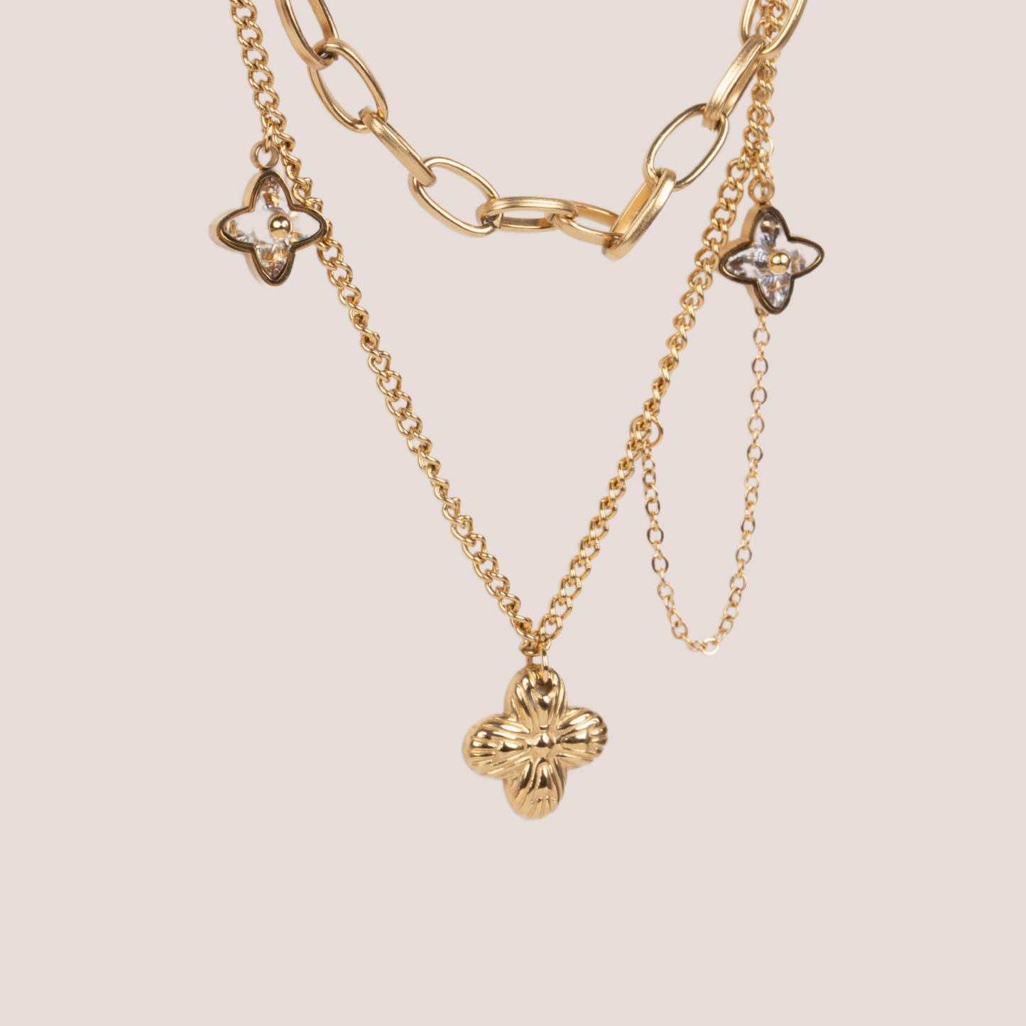 10001 Gold Plated Necklace