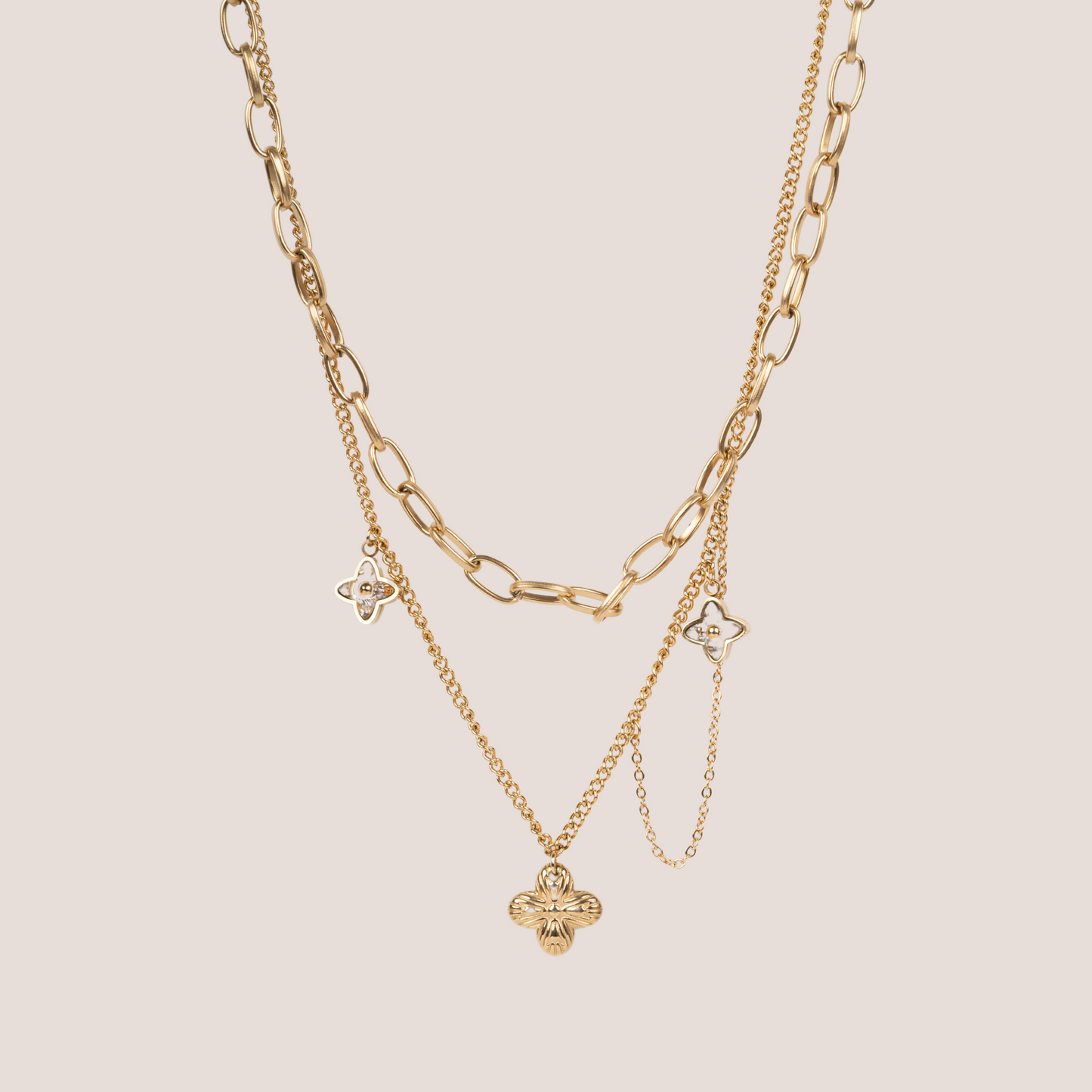 10001 Gold Plated Necklace