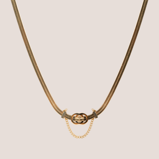 10018 Gold Plated Necklace