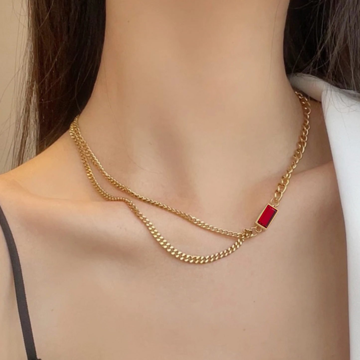 107 Gold Plated Necklace