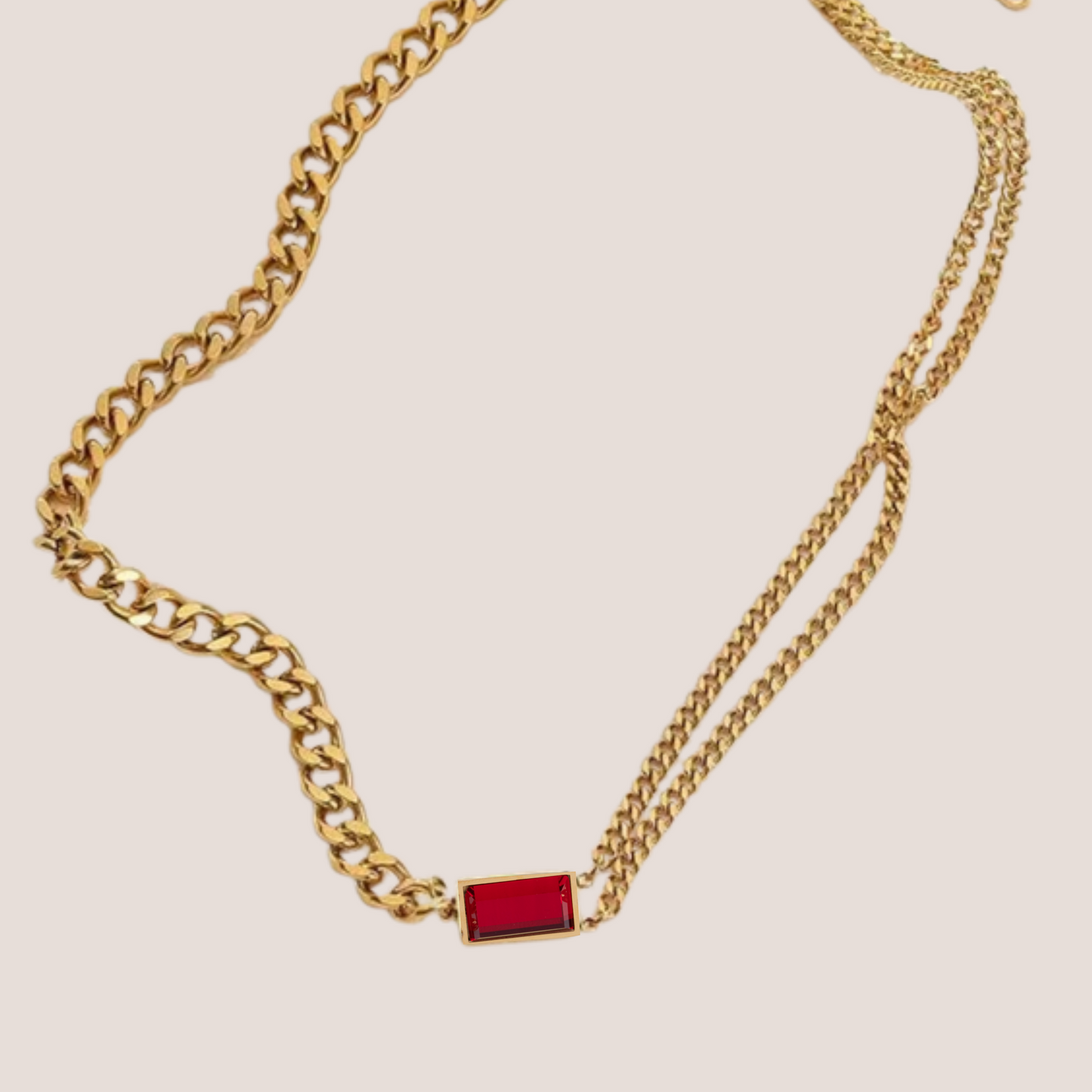 107 Gold Plated Necklace