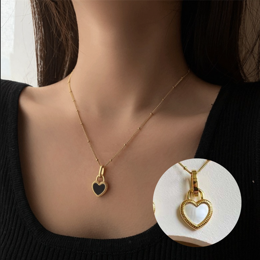 10233 Double Face Gold Plated Necklace