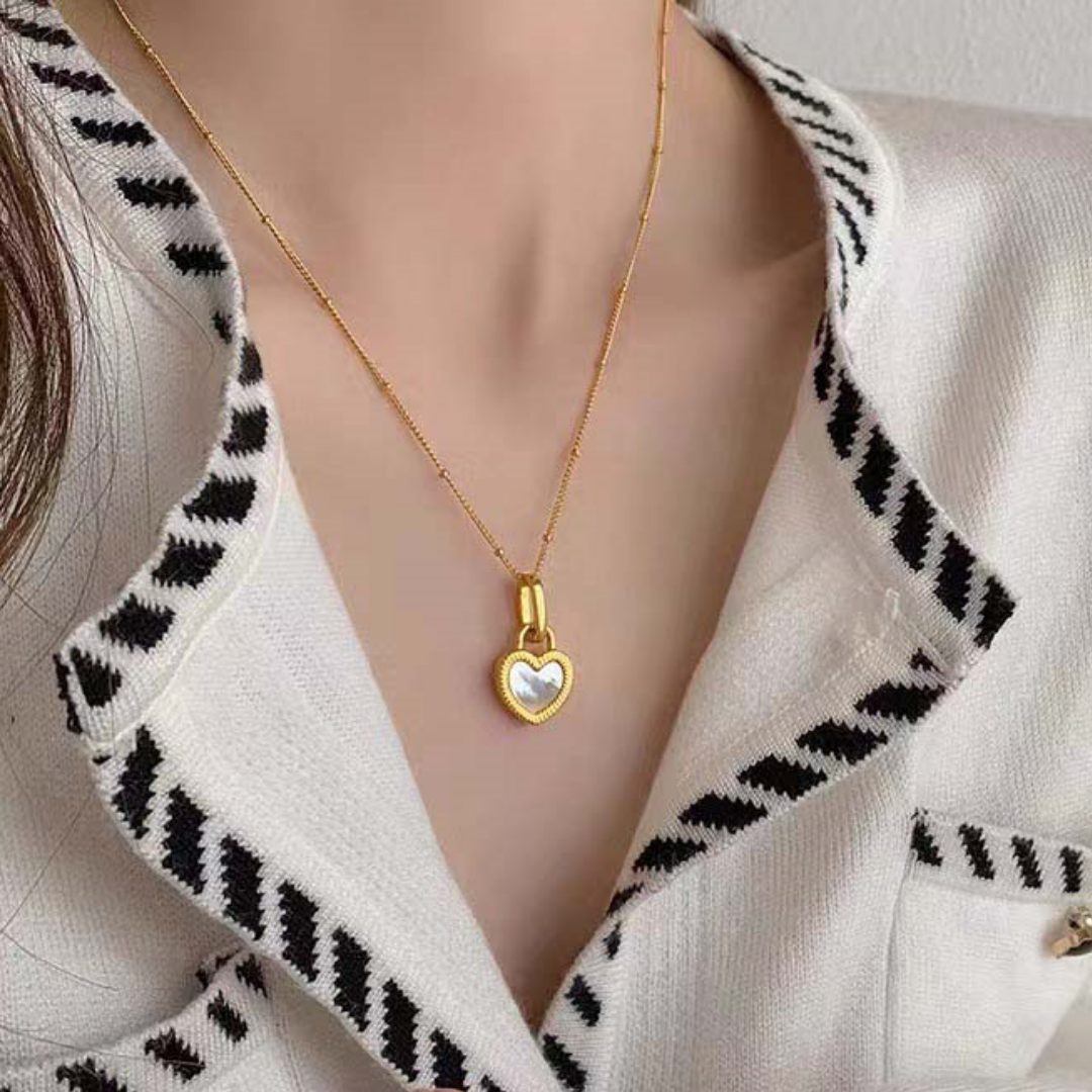 10233 Double Face Gold Plated Necklace