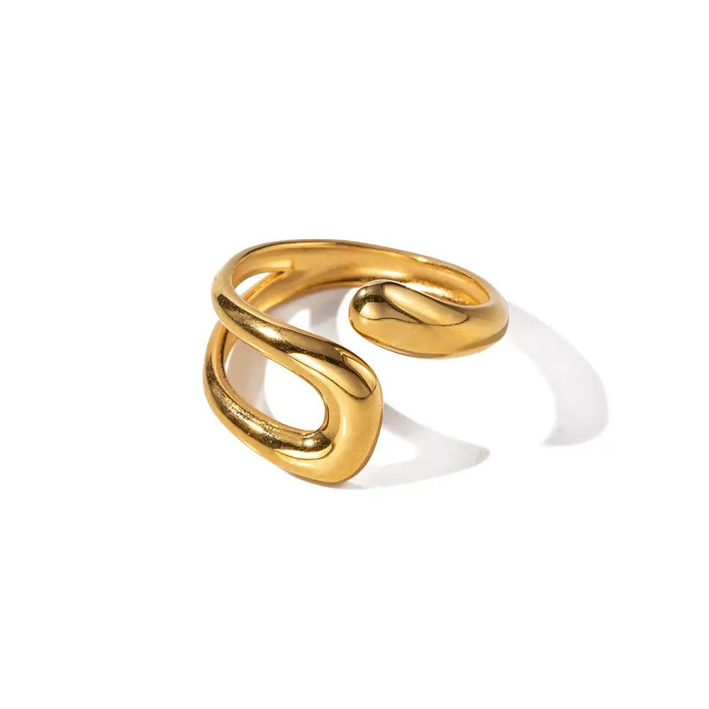 50129 Gold plated ring