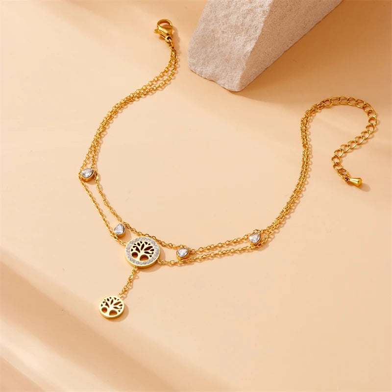 70110 Gold Plated Anklet