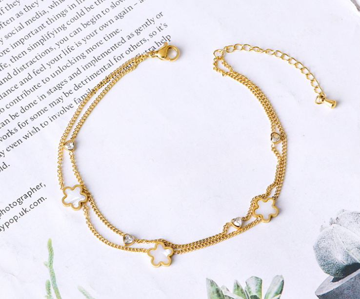 70169 Gold Plated Anklet