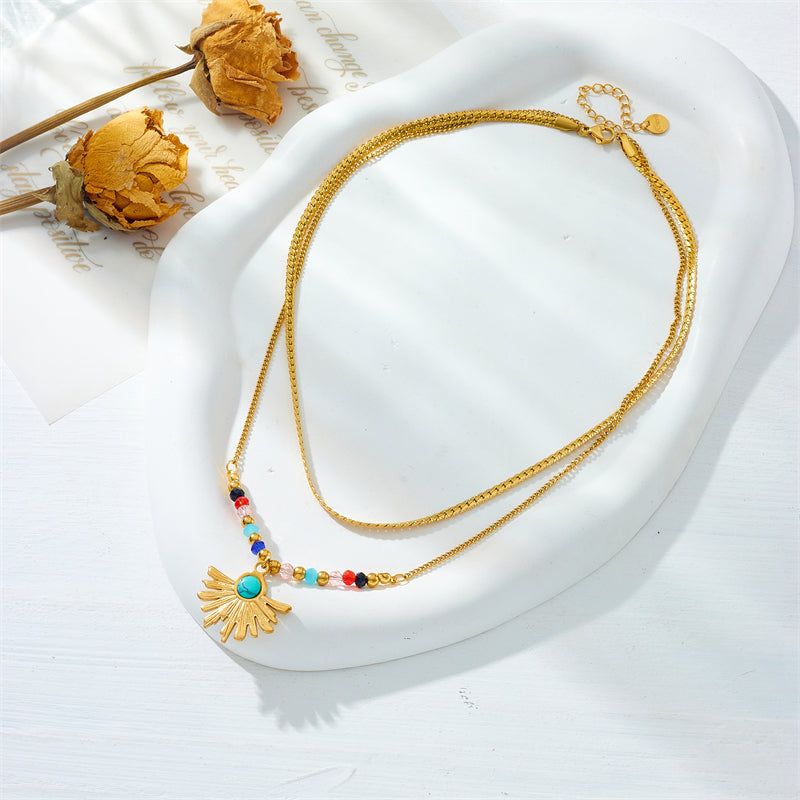 10329 gold plated necklace