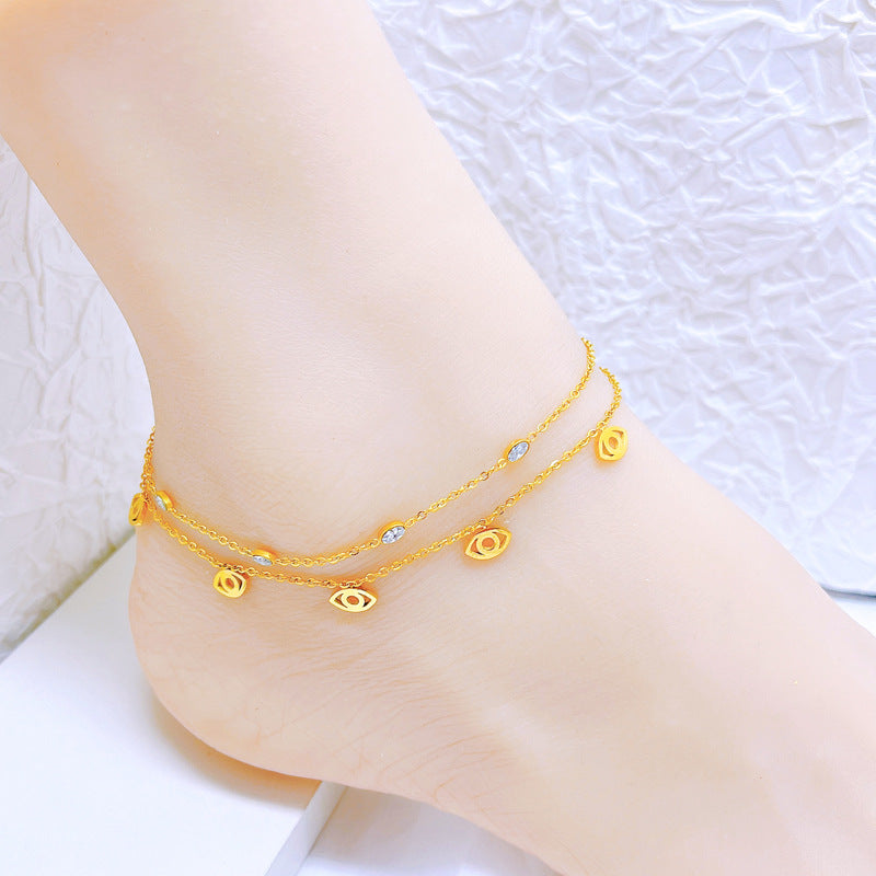 70117 Gold Plated Anklet