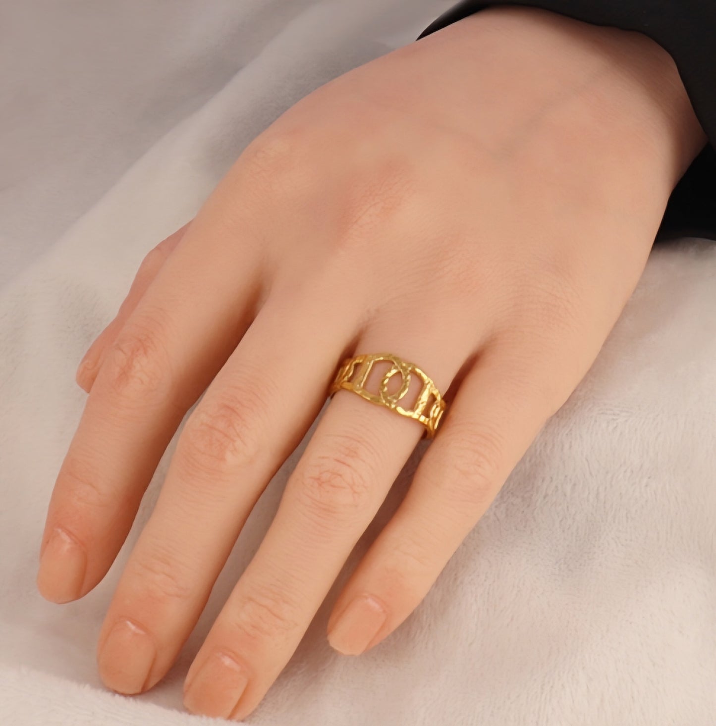 50235 Gold Plated Ring