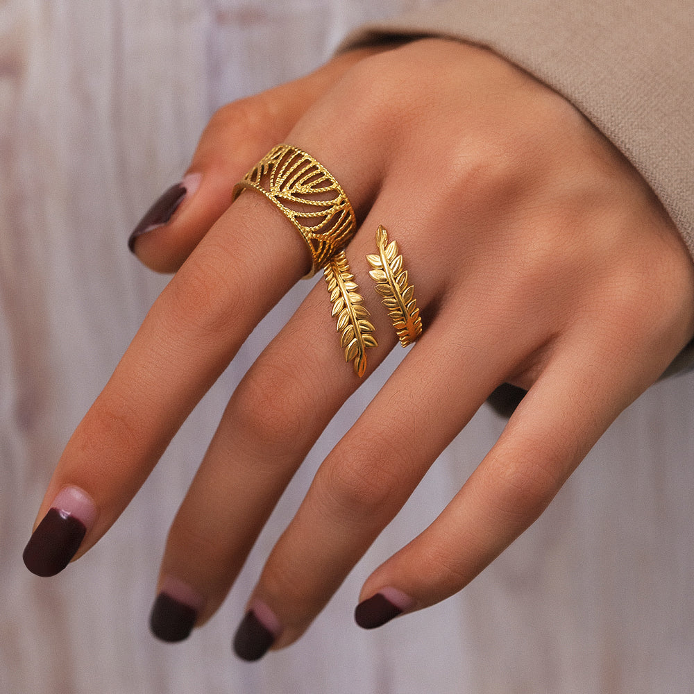 50189 Gold Plated Ring