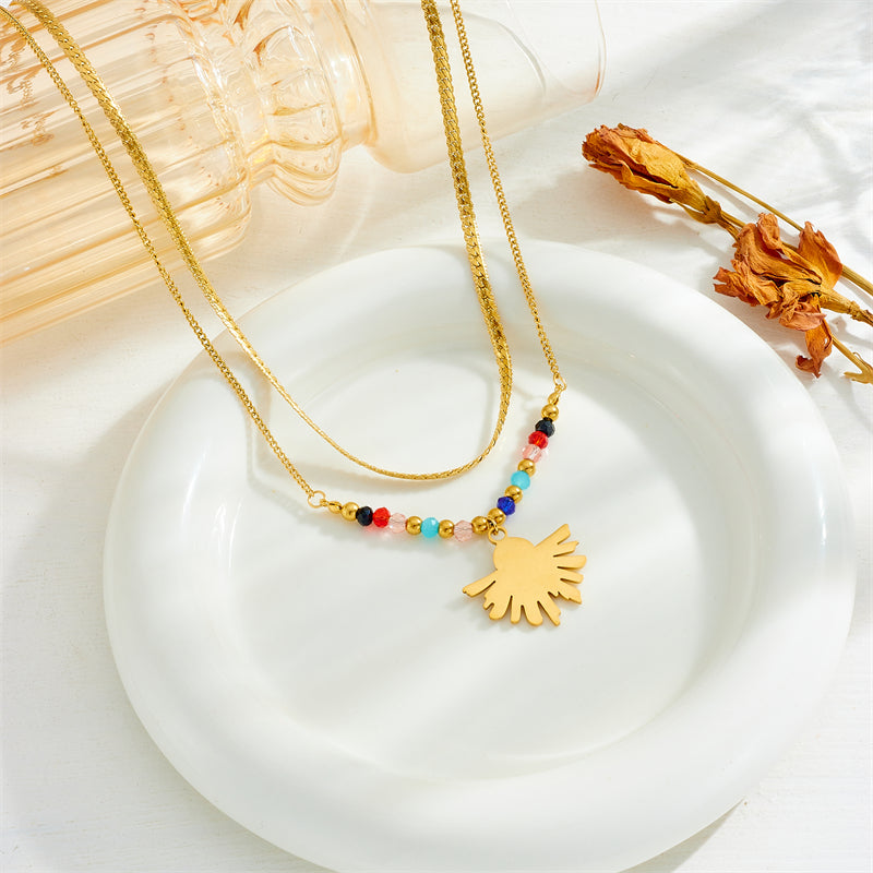 10329 gold plated necklace