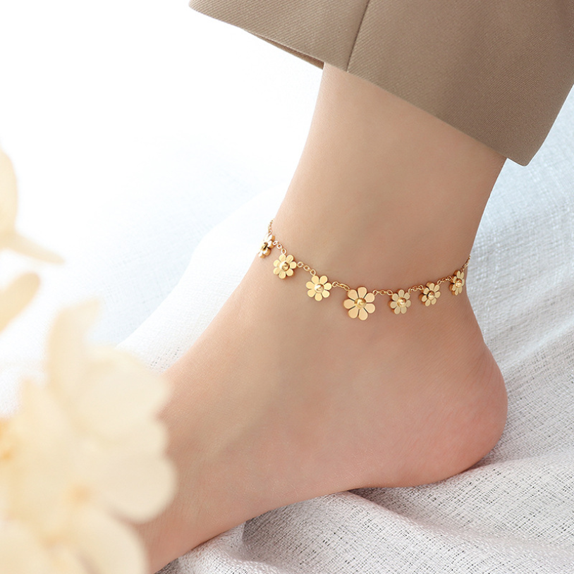 70146 Gold Plated Anklet