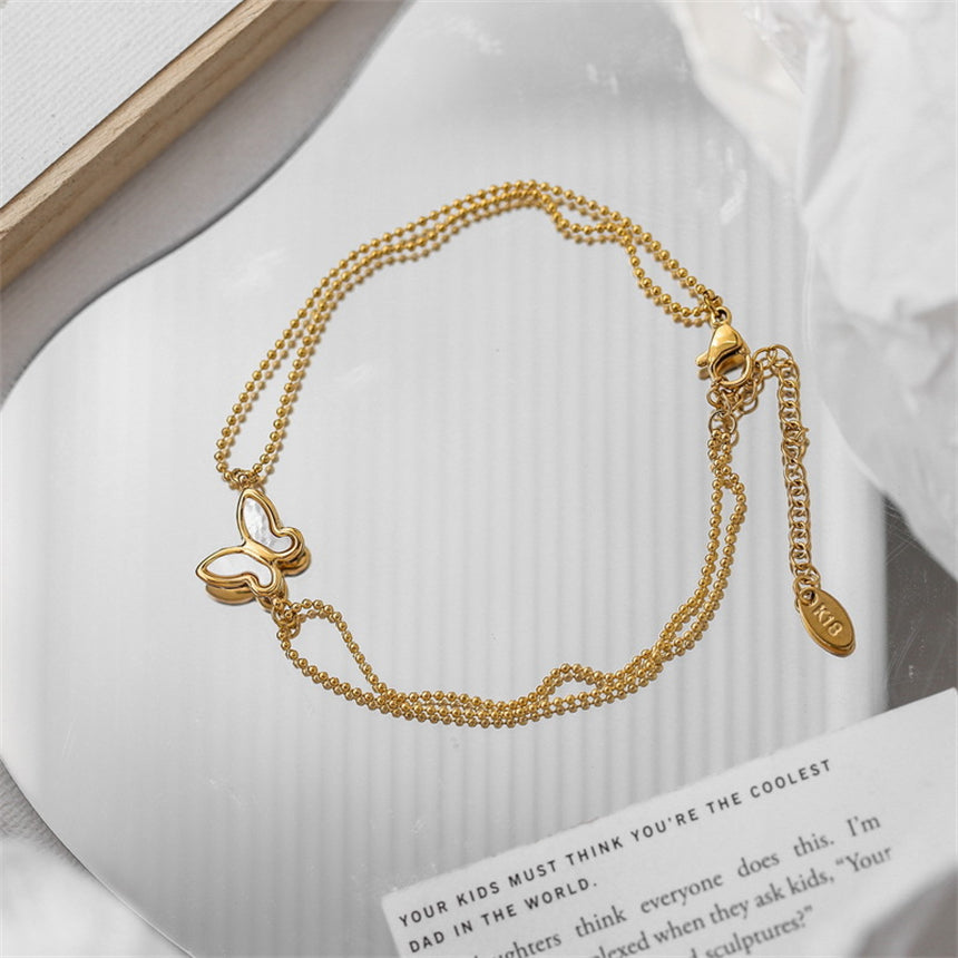 70127 Gold Plated Anklet