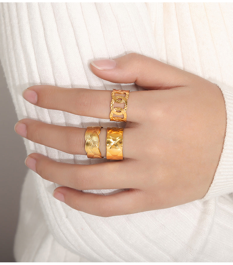 50162 Gold Plated Ring