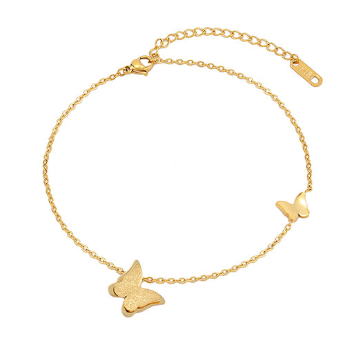 70131 Gold Plated Anklet