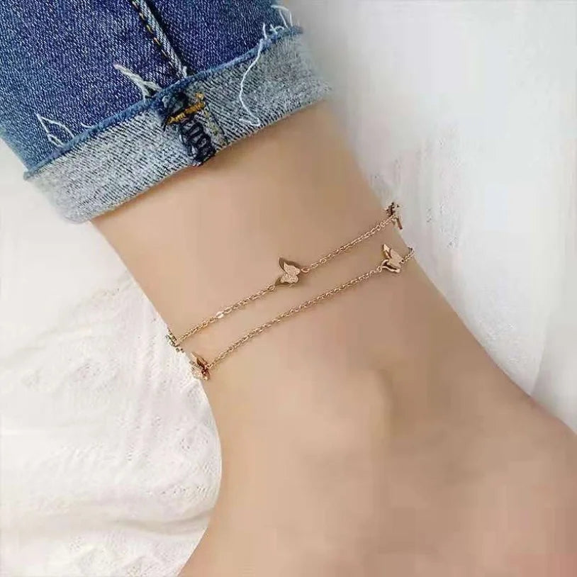 70133 Gold Plated Anklet