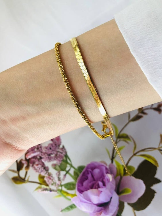 30127 Gold plated bracelet