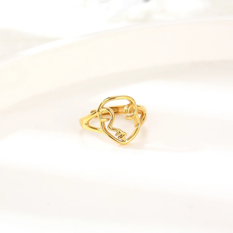 50234 Gold Plated Ring