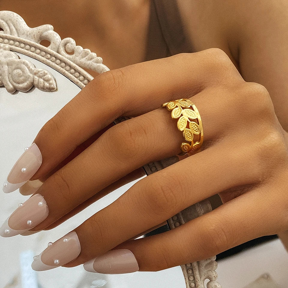 50183 Gold Plated Ring