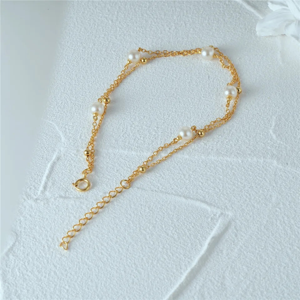 70143 Gold Plated Anklet