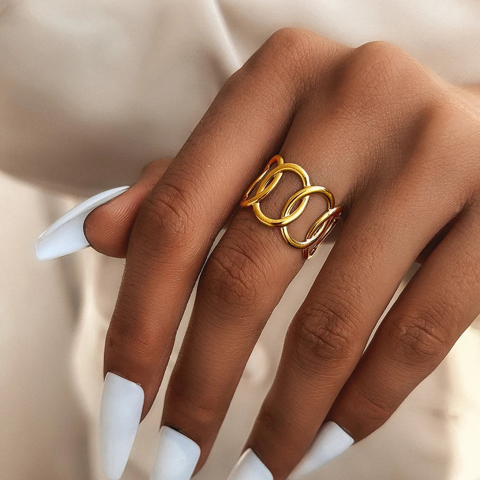 50156 Gold Plated Ring