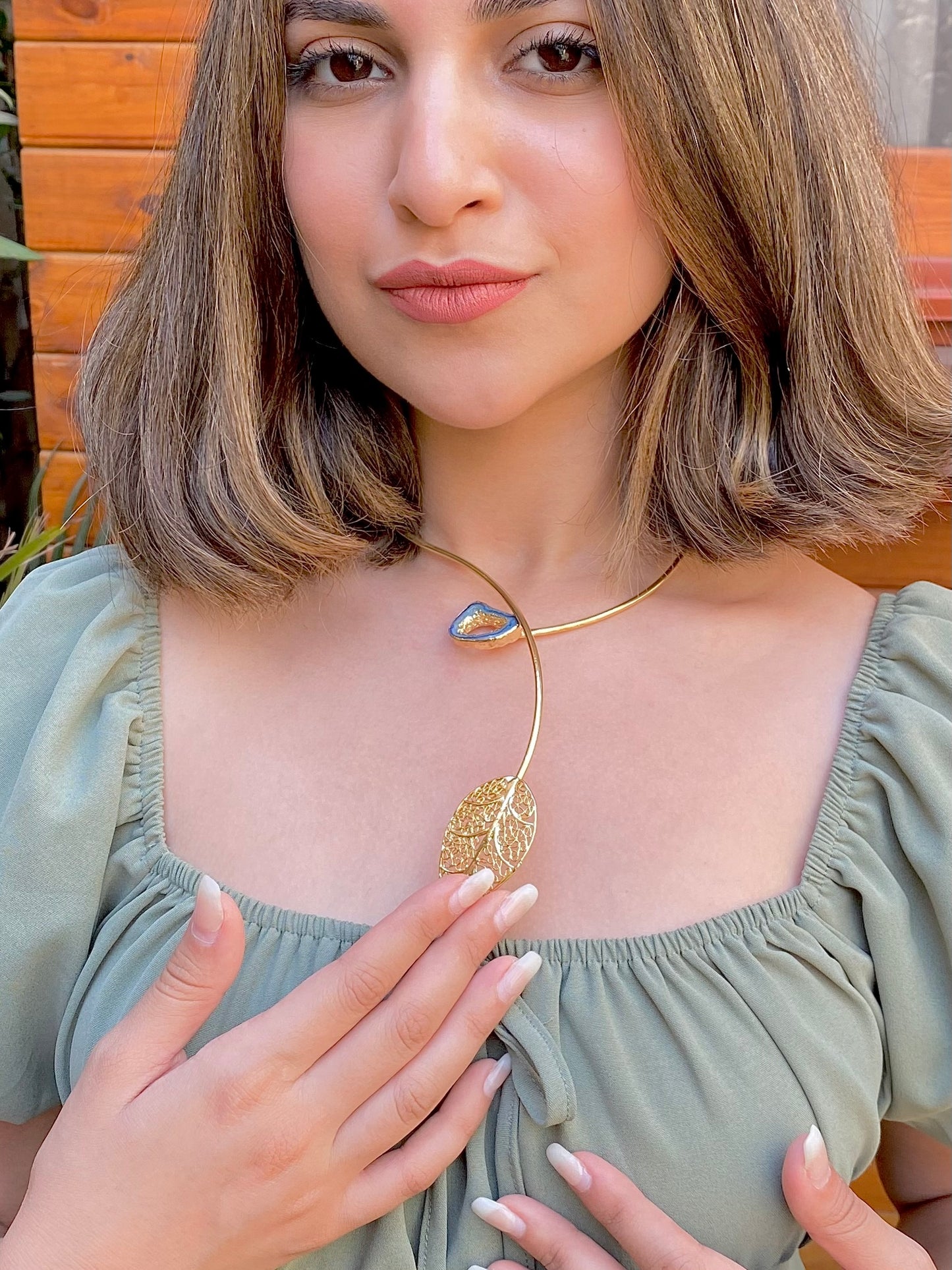 Whispering Leaf | Singular Nature Choker