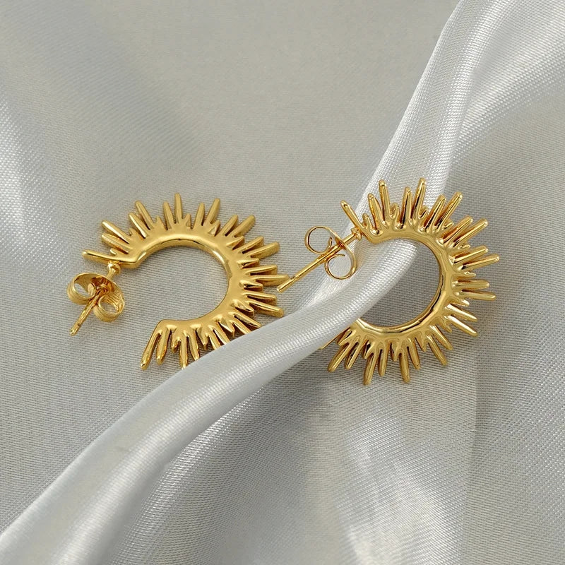 40248 gold plated Earrings