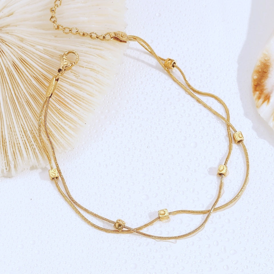 70080 Gold Plated Anklet