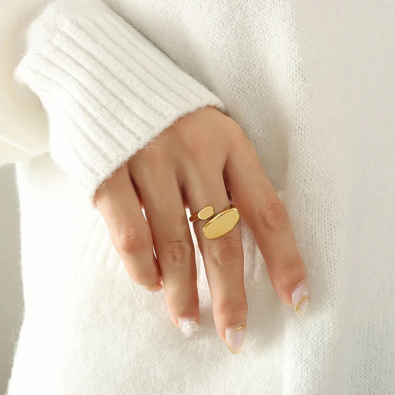 50126 Gold plated ring