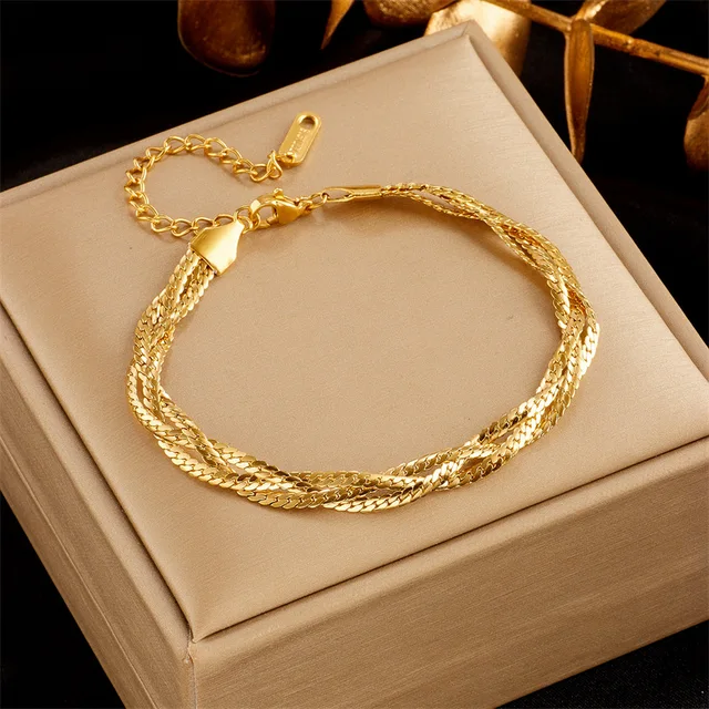 70074 Gold Plated Anklet