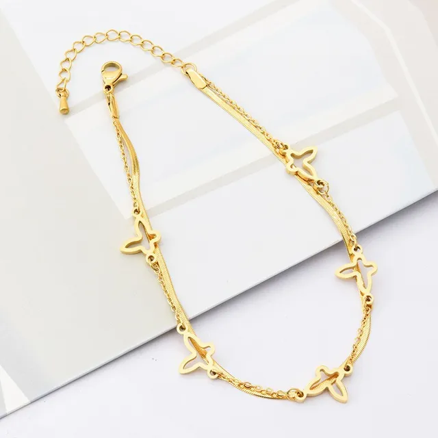 70136 Gold Plated Anklet