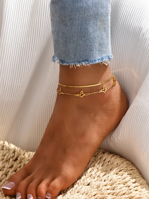 70136 Gold Plated Anklet