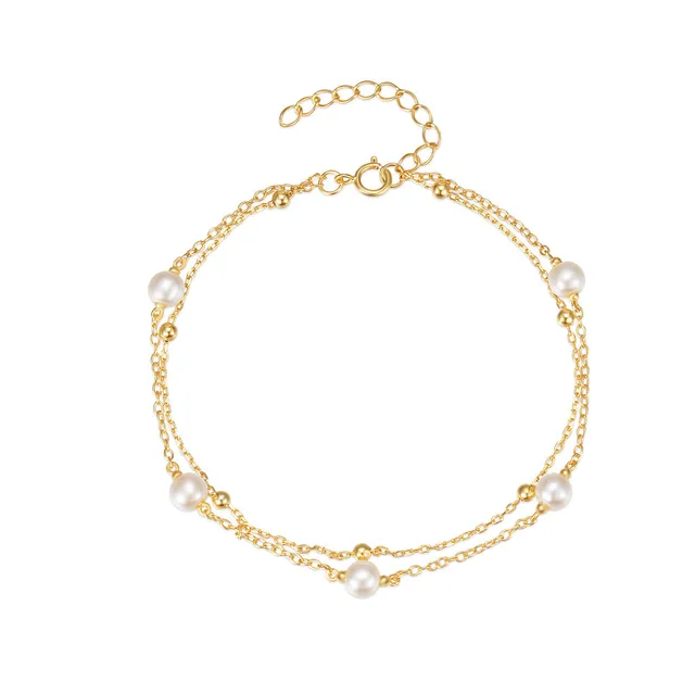 70143 Gold Plated Anklet