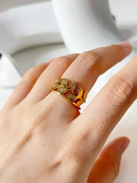 50183 Gold Plated Ring