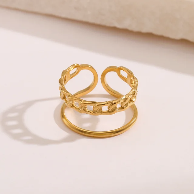 50186 Gold Plated Ring