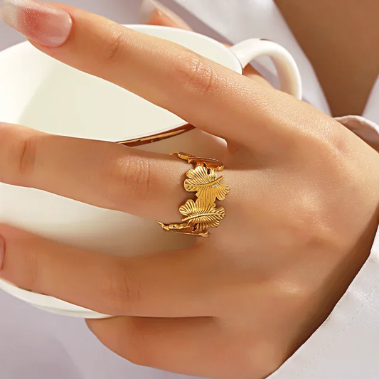 50188 Gold Plated Ring