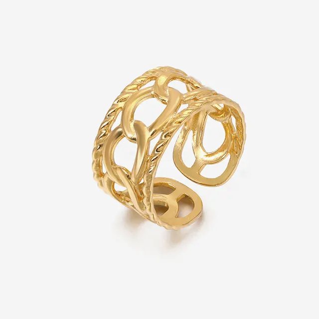 50204  Gold Plated Ring