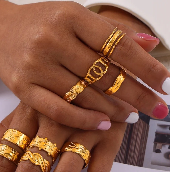 50235 Gold Plated Ring