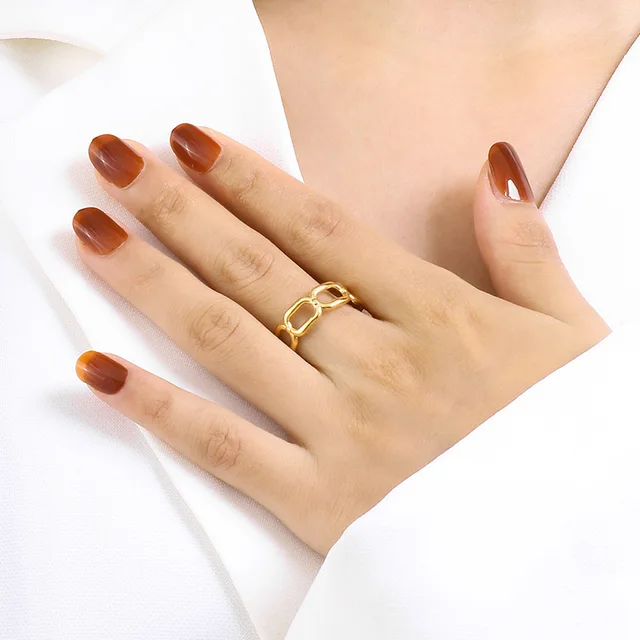 50233  Gold Plated Ring