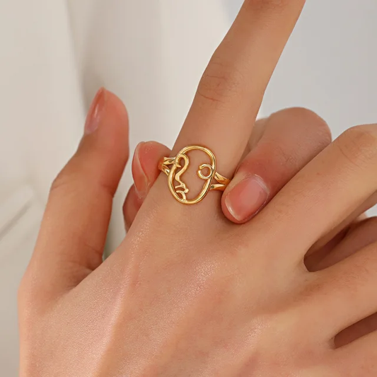 50234 Gold Plated Ring