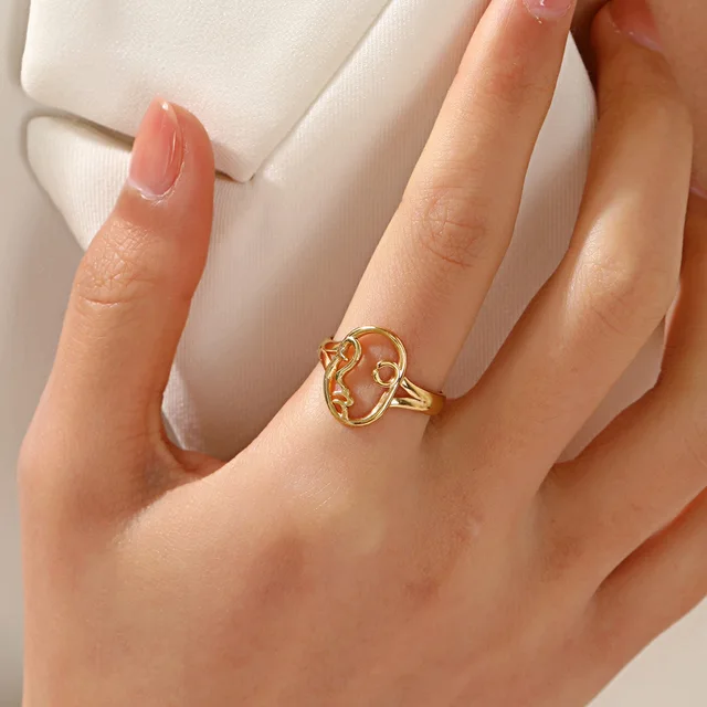 50234 Gold Plated Ring