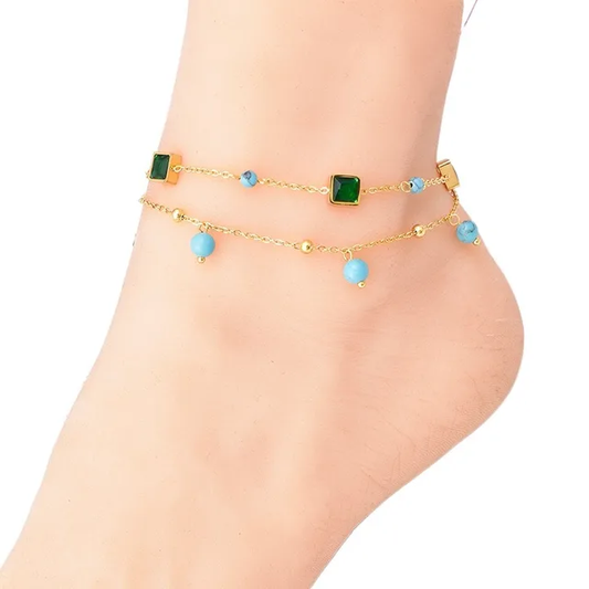 70164 Gold Plated Anklet