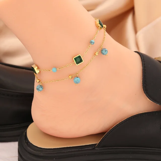 70164 Gold Plated Anklet