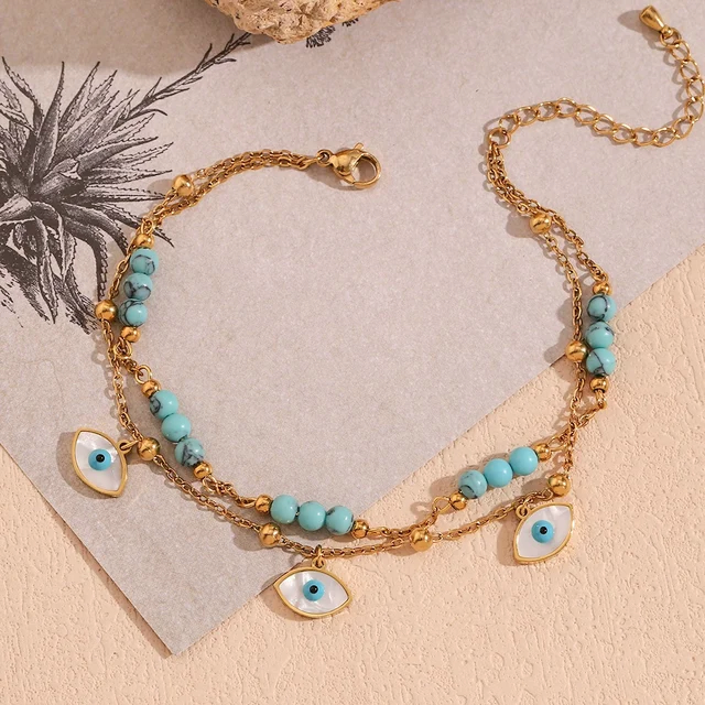 70166 Gold Plated Anklet