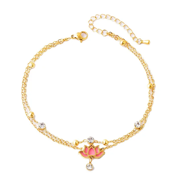 70168 Gold Plated Anklet