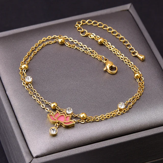 70168 Gold Plated Anklet