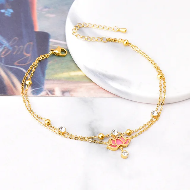 70168 Gold Plated Anklet