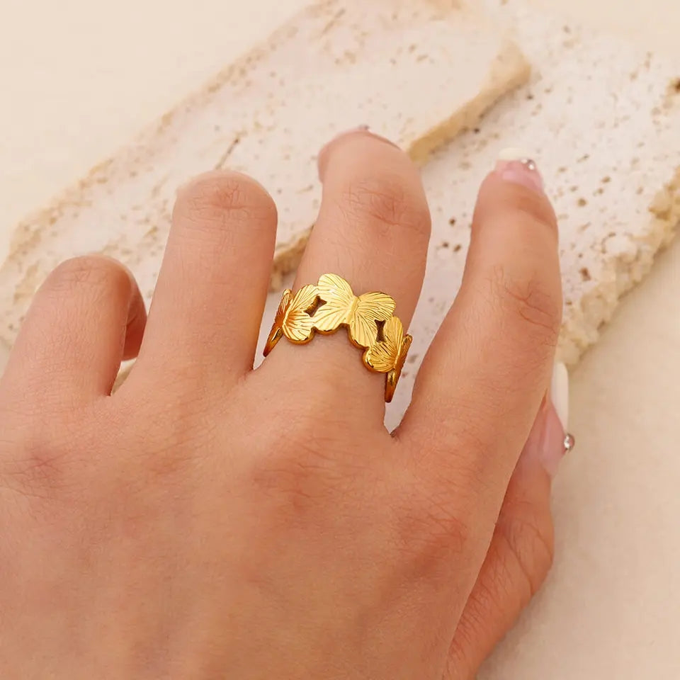 50185 Gold Plated Ring